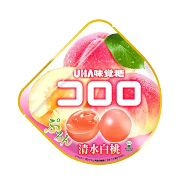 uha-kororo-fruit-gummy-candy-peach-flavor