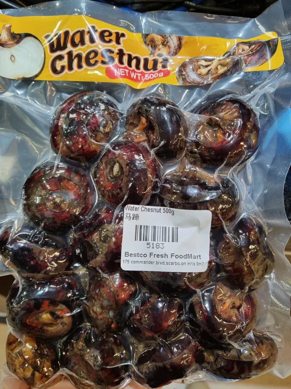 water-chestnuts
