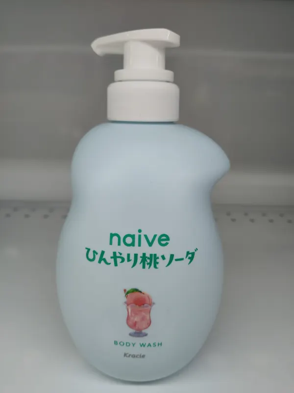 kracie-naive-body-wash-peach-soda