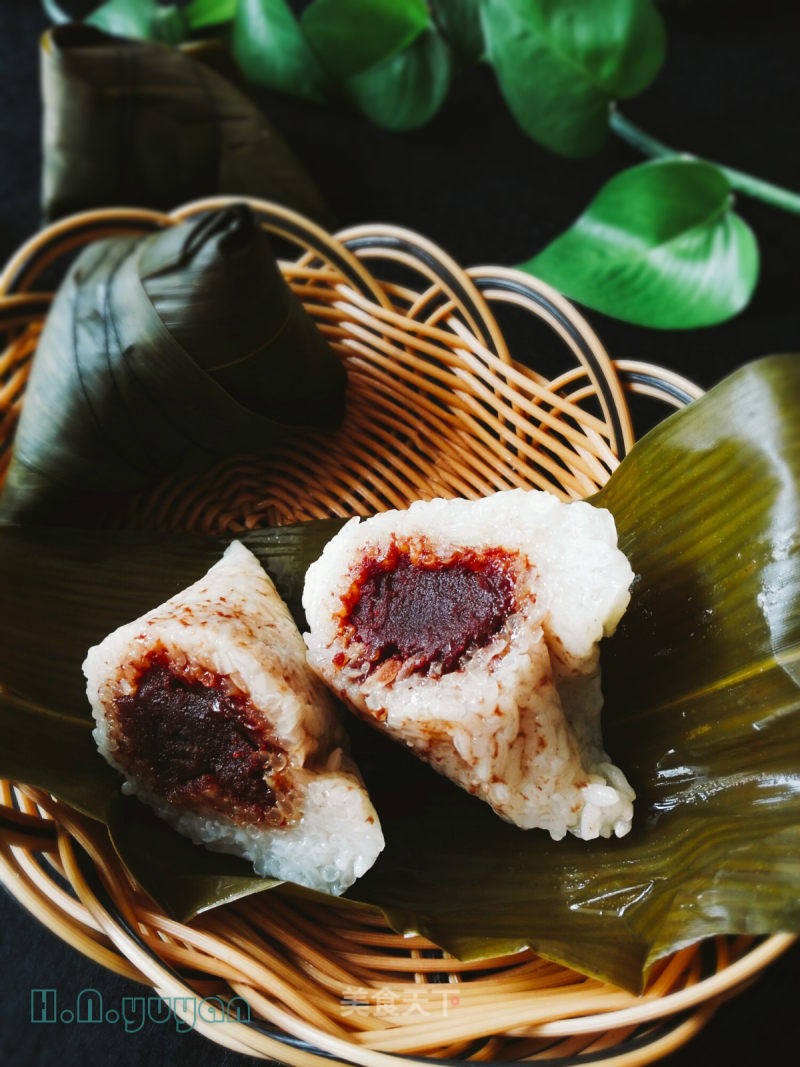 the-flavor-red-bean-paste-rice-dumpling