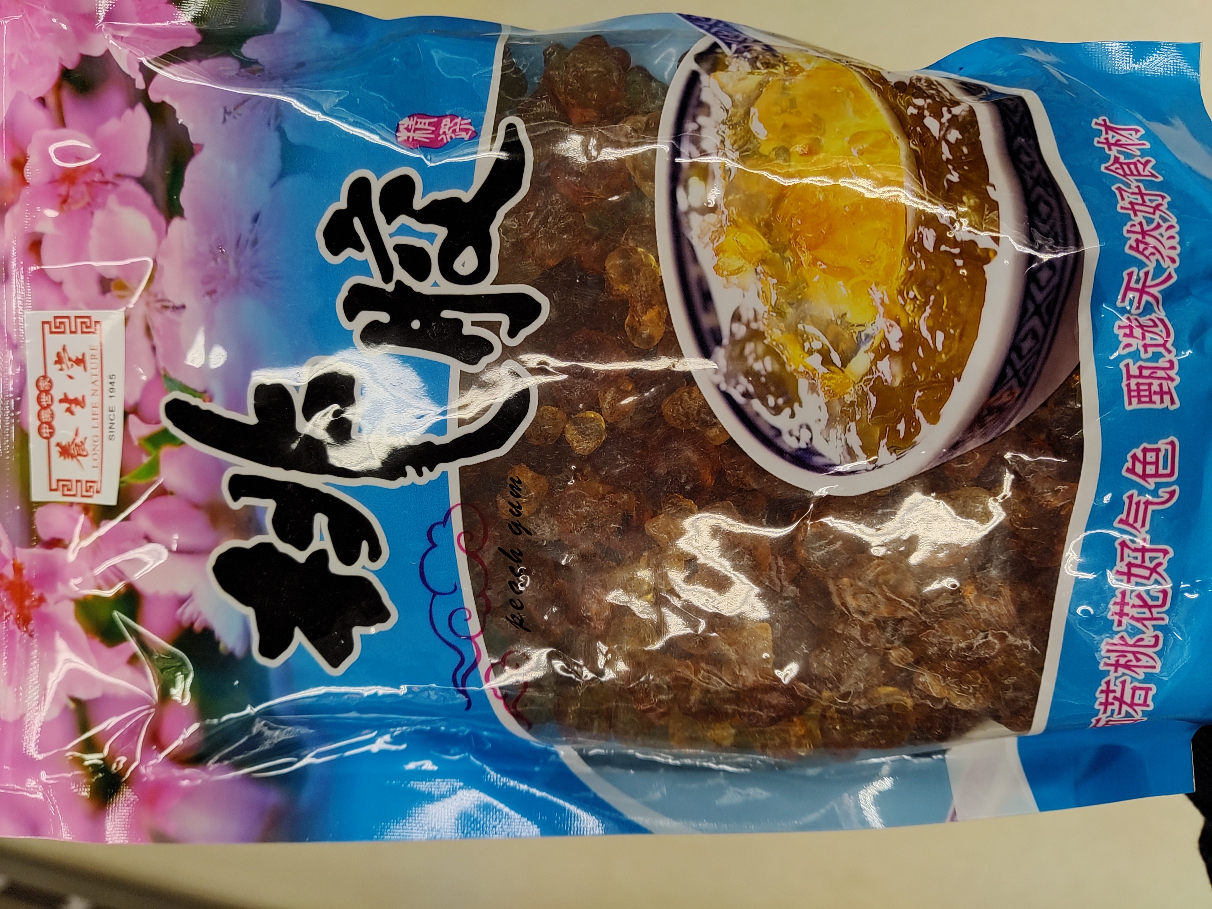 peach-gum