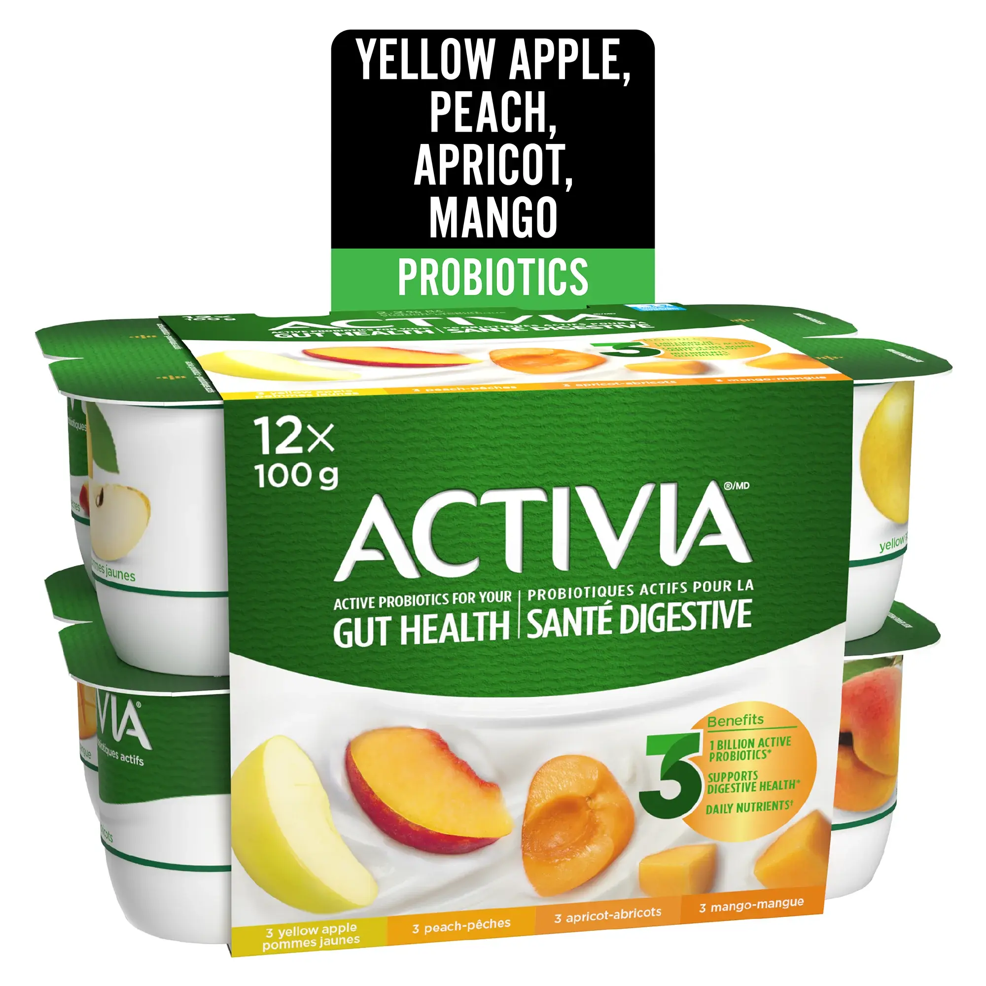 12pack-family-pack-danone-activia-yogurt-yellow-appleyellow-apricotpeachmango