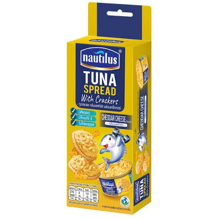 nautilus-tuna-spread-with-crackers-cheese