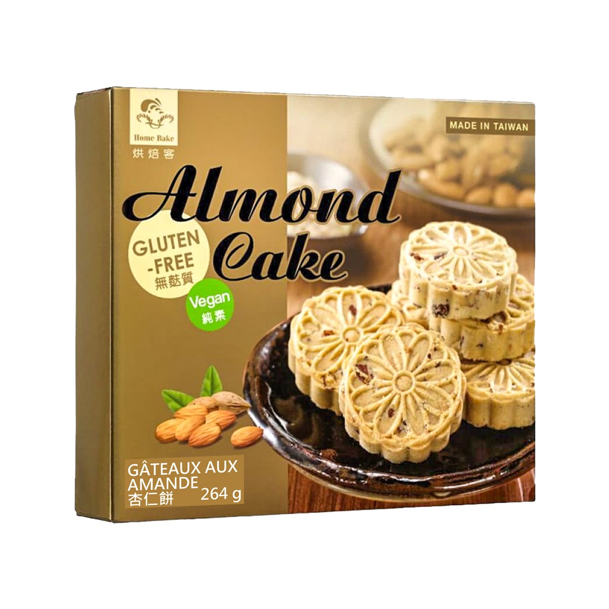 home-bake-vegan-almond-cake