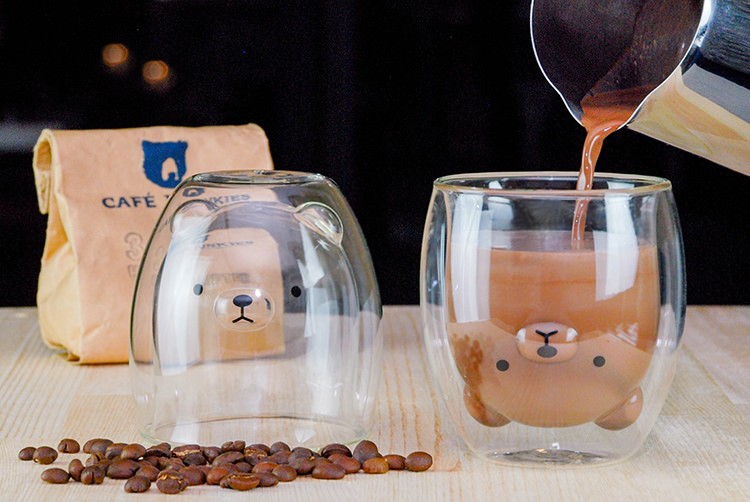 honyaradoh-double-glass-mug-bear