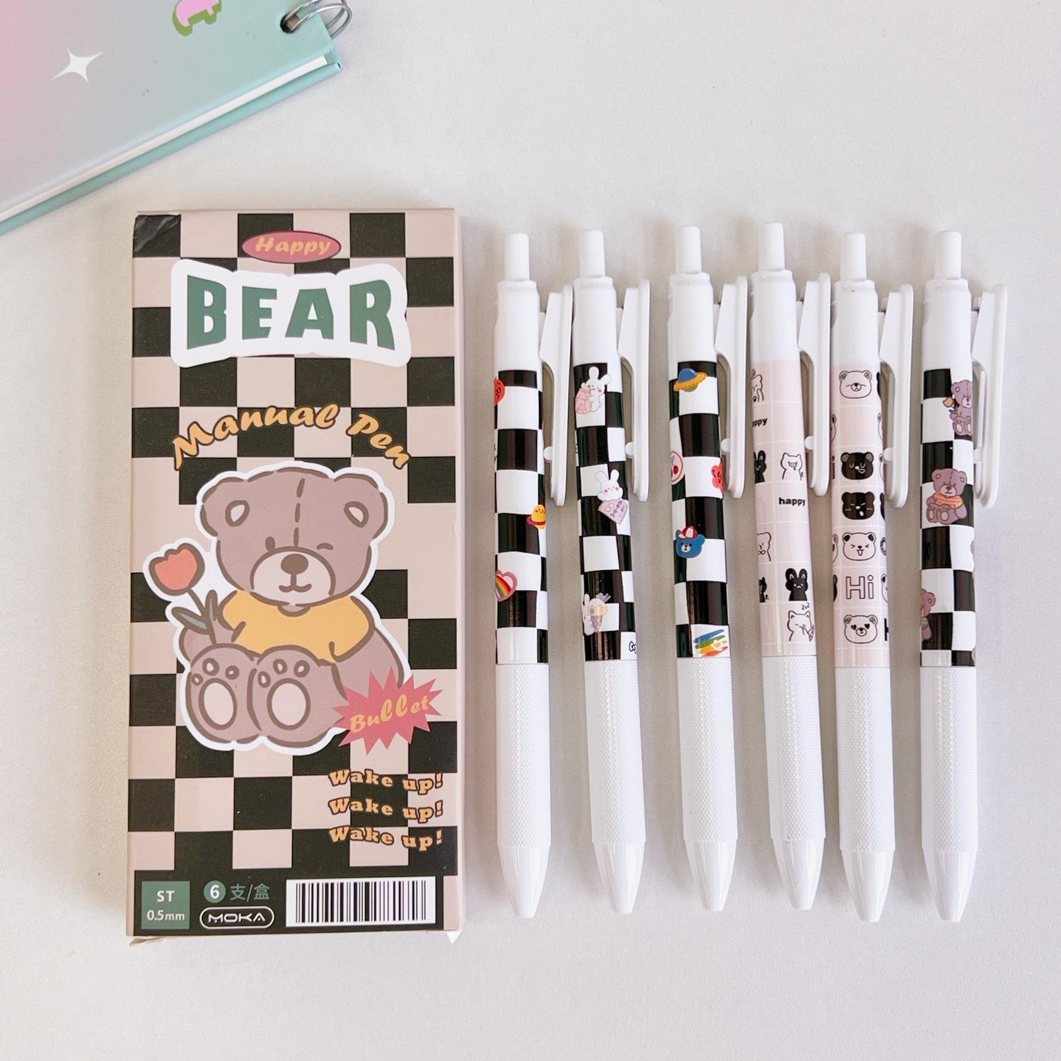 checkerboard-bear-pen
